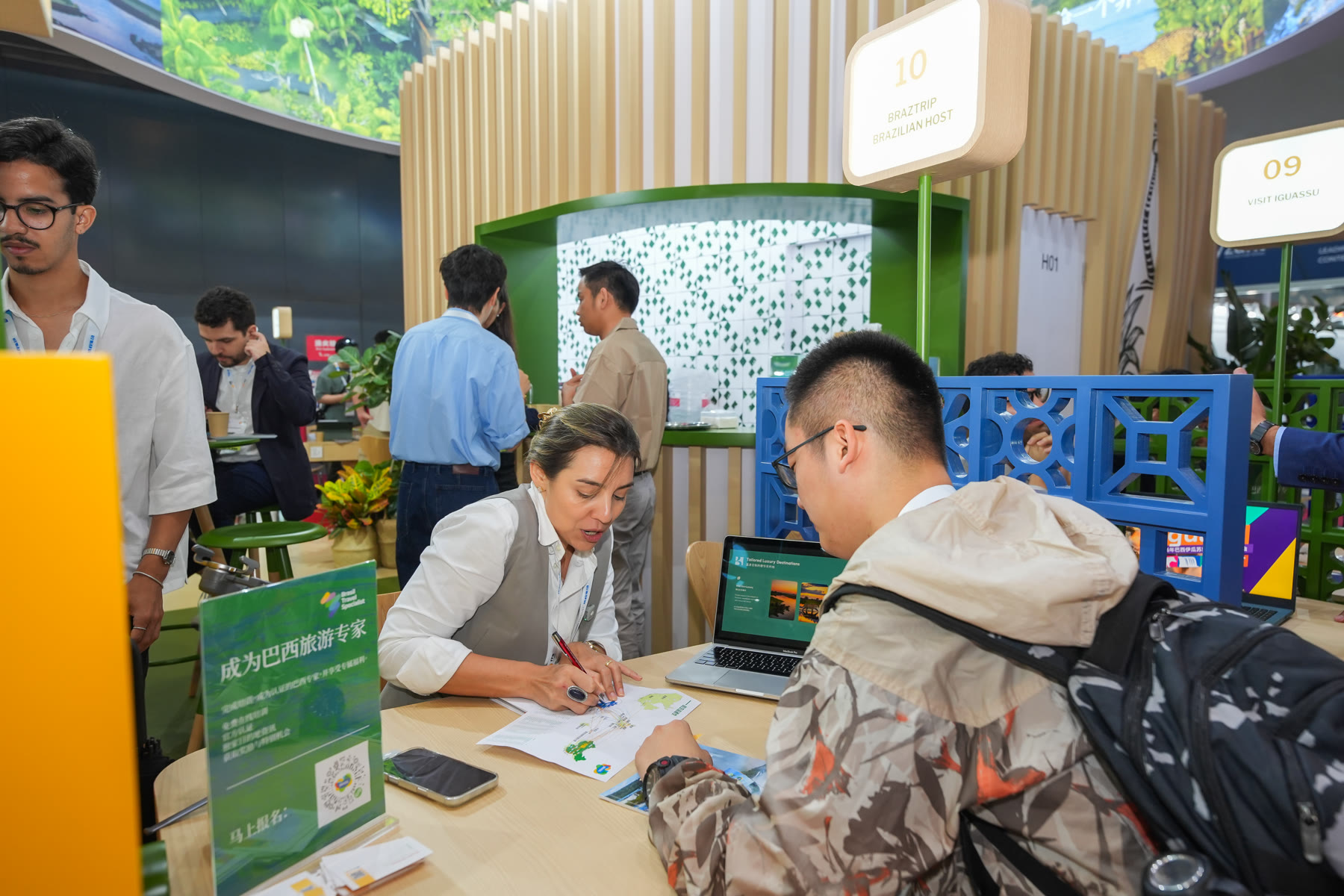 Conexões da BrazTrip entre Brasil e China